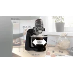 Кухонный комбайн 1000 ватт (+овощерезка) черный - миниатюра 4