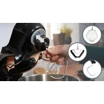 Кухонный комбайн 1000 ватт (+овощерезка) черный - миниатюра 5