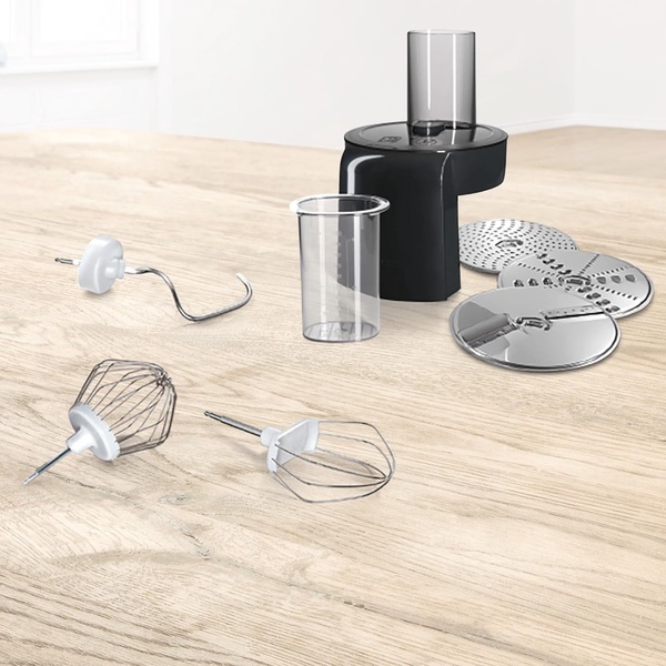 Кухонный комбайн 700 ватт (+овощерезка) черный - изображение 5