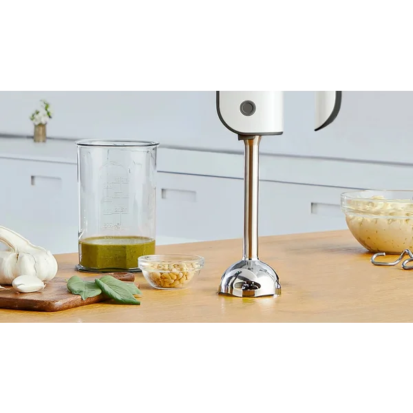 Миксер 850 ватт белый/темно-серебристый - изображение 7