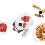 Мясорубка 1600 ватт (+насадки для теста, насадки для колбас) - миниатюра 6