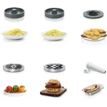 Мясорубка 1600 ватт (+насадки для теста, насадки для колбас) - миниатюра 10