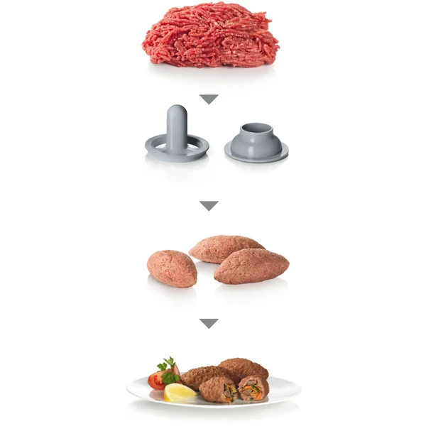 Мясорубка 2200 ватт (нарезка кубиками, овощерезка, насадки для колбас) - изображение 13