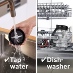 Serie|4 Стационарный блендер 1200 ватт (+мини измельчитель) черный - миниатюра 3