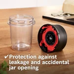 Serie|4 Стационарный блендер 1200 ватт (+мини измельчитель) черный - миниатюра 13