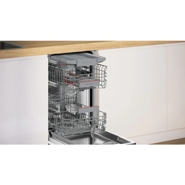 Serie|6 Встраиваемая посудомоечная машина узкая 45 см с проекцией времени - изображение 5