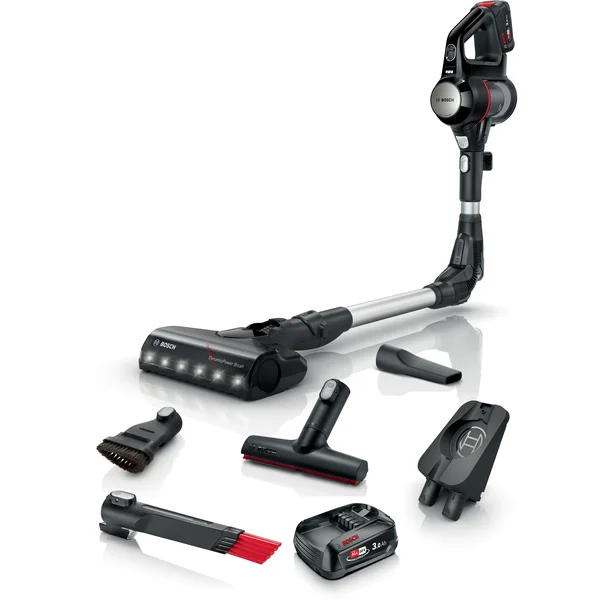 Unlimited 7 Аккумуляторный пылесос черный 3,0v с гнущейся ручкой с двумя аккумуляторами