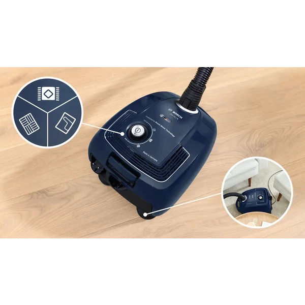 Serie|4 Пылесос с мешком 2000 ватт синий - изображение 14