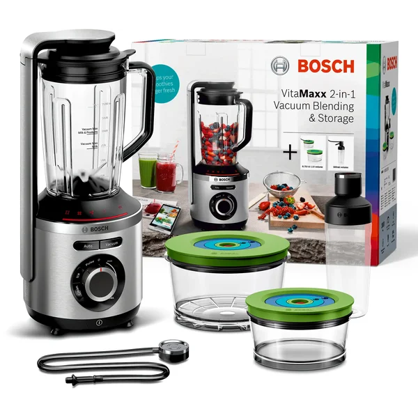 Seie|6 Стационарный блендер 1000 ватт с вакууматором серебристый - изображение 14