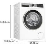 Serie|4 Стиральная машина 9 кг 1400 об/мин белая - миниатюра 7