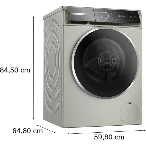 Serie|8 Стиральная машина 10 кг 1600 об/мин серебристая - изображение 9