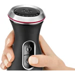 Погружной блендер 1000 ватт (+кубикорезка, насадки для шинковки овощей, измельчитель 0,5л, измельчитель 1,25л, тестомес, венчик, стакан) - миниатюра 8