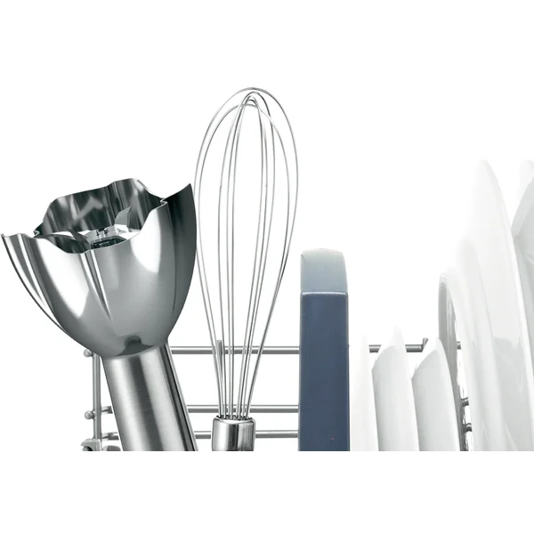 Погружной блендер 1000 ватт (+кубикорезка, насадки для шинковки овощей, измельчитель 0,5л, измельчитель 1,25л, тестомес, венчик, стакан) - изображение 6