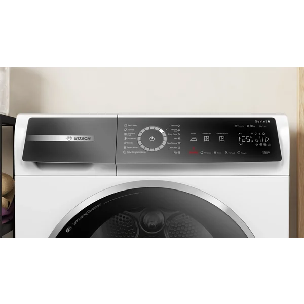 Serie|8 Сушильный барабан с тепловым насосом 9 кг белый - изображение 3