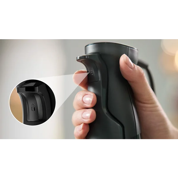 Погружной блендер 1000 ватт (+измельчитель, венчик, стакан) черный - изображение 4