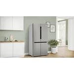 Serie|4 Отдельностоящий холодильник с нижними морозильными камерами 4-дверный 183*90,5*73 см нерж сталь - миниатюра 8