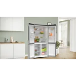 Serie|4 Отдельностоящий холодильник с нижними морозильными камерами 4-дверный 183*90,5*73 см нерж сталь - миниатюра 9