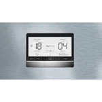 Serie|6 Отдельностоящий холодильник с нижней морозильной камерой с диспенсером для воды 186*86*80 см нерж сталь - миниатюра 6