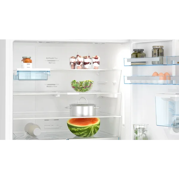 Serie|6 Отдельностоящий холодильник с нижней морозильной камерой с диспенсером для воды 186*86*80 см белый  - изображение 4