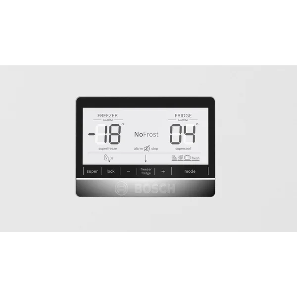 Serie|6 Отдельностоящий холодильник с нижней морозильной камерой с диспенсером для воды 186*86*80 см белый  - изображение 3