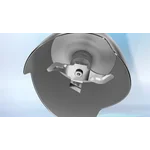 Погружной блендер 800 ватт (+измельчитель, венчик, стакан) белый - миниатюра 3