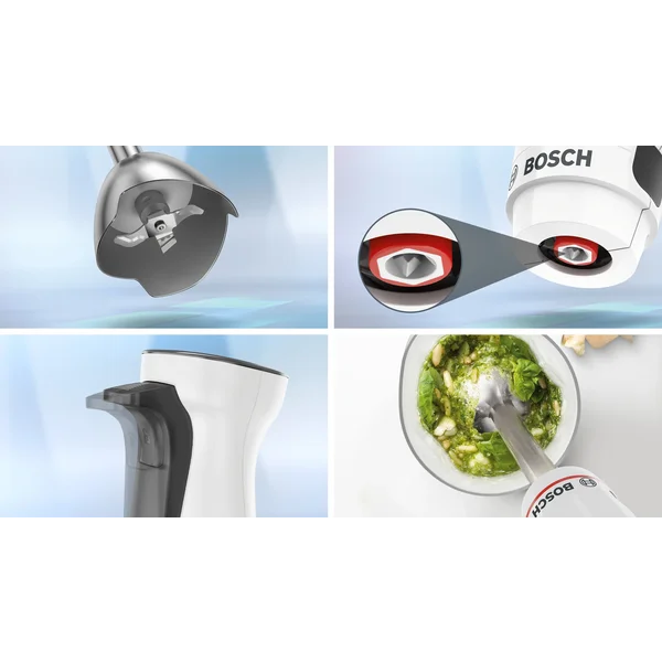 Погружной блендер 800 ватт (+измельчитель, венчик, стакан) белый - изображение 9