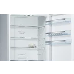 Serie|4 Отдельностоящий холодильник с морозильной камерой 203*70*67 см нерж сталь - миниатюра 4