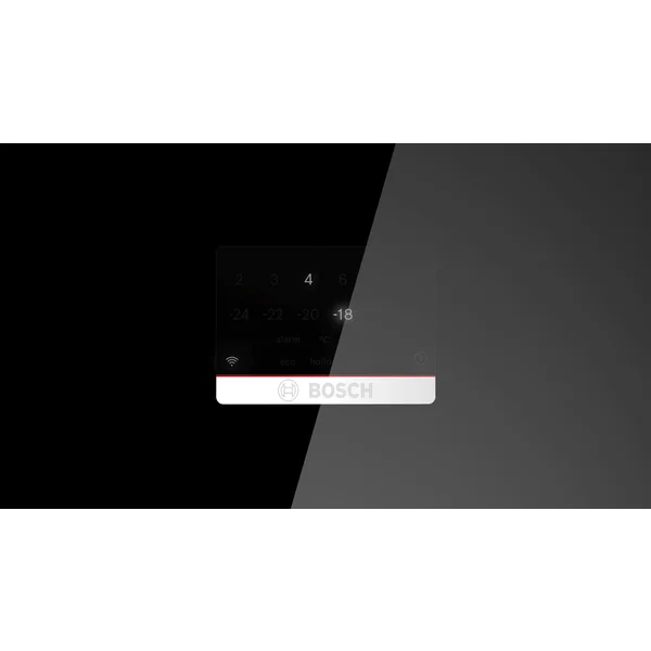 Serie|6 Отдельностоящий холодильник с морозильной камерой 193*70*80 см черное стекло - изображение 6