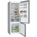 Serie|6 Отдельностоящий холодильник с морозильной камерой 193*70*80 см белое стекло - миниатюра 2