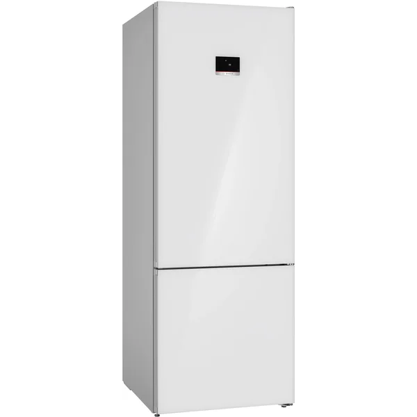 Serie|6 Отдельностоящий холодильник с морозильной камерой 193*70*80 см белое стекло