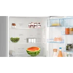 Serie|6 Отдельностоящий холодильник с морозильной камерой 186*76*80 см нерж сталь - миниатюра 4