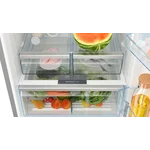 Serie|6 Отдельностоящий холодильник с морозильной камерой 186*76*80 см нерж сталь - миниатюра 5