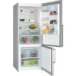 Serie|6 Отдельностоящий холодильник с морозильной камерой 186*76*80 см нерж сталь - миниатюра 2