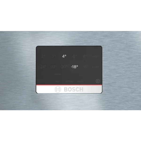 Serie|6 Отдельностоящий холодильник с морозильной камерой 186*76*80 см нерж сталь - изображение 3