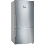 Serie|6 Отдельностоящий холодильник с морозильной камерой 186*86*80 см нерж сталь - миниатюра 1