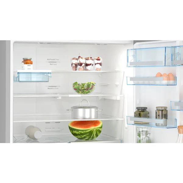 Serie|6 Отдельностоящий холодильник с морозильной камерой 186*86*80 см нерж сталь - изображение 4