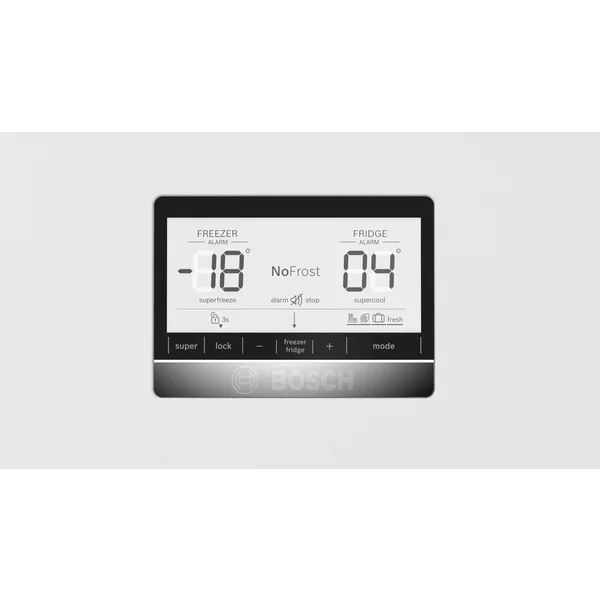 Serie|6 Отдельностоящий холодильник с морозильной камерой 186*86*80 см белый - изображение 3