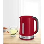 Чайник электрический красный пластик - миниатюра 2
