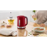 Чайник электрический красный пластик - миниатюра 6