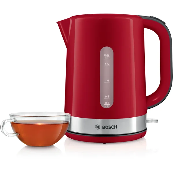 Чайник электрический красный пластик - изображение 3
