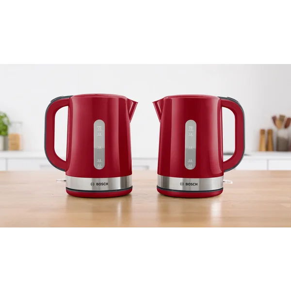 Чайник электрический красный пластик - изображение 4