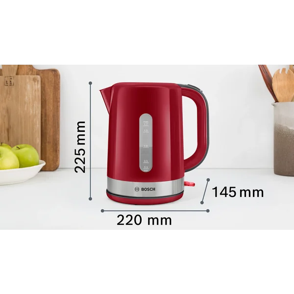 Чайник электрический красный пластик - изображение 10