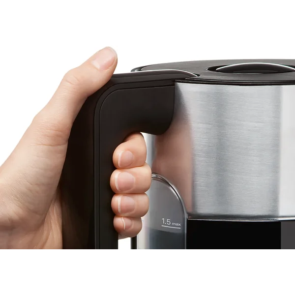 Чайник электрический с поддержанием температуры черный - изображение 7