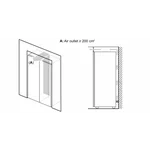 Serie|4 Отдельностоящий морозильник 186*60 см - миниатюра 6