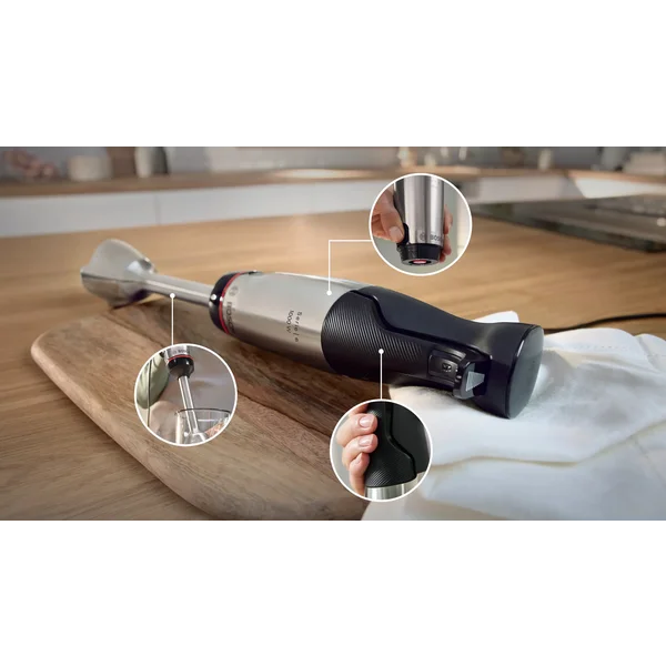 Погружной блендер 1000 ватт нерж сталь (+стакан) - изображение 5