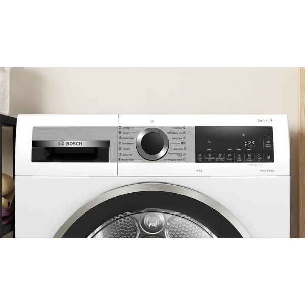 Serie|4 Сушильный барабан с тепловым насосом белый