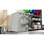 Serie|4 Сушильный барабан с тепловым насосом серебристый 9 кг - миниатюра 4