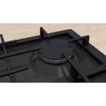 Serie|2 Газовая варочная панель 60 см черная эмаль c чугунными решетками - миниатюра 5