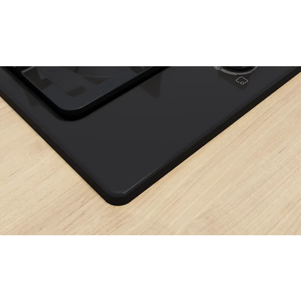 Serie|2 Газовая варочная панель 60 см черная эмаль c чугунными решетками - изображение 4