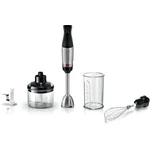 Погружной блендер 1000 ватт (+насадка для измельчения льда, измельчитель, венчик, стакан) - миниатюра 1